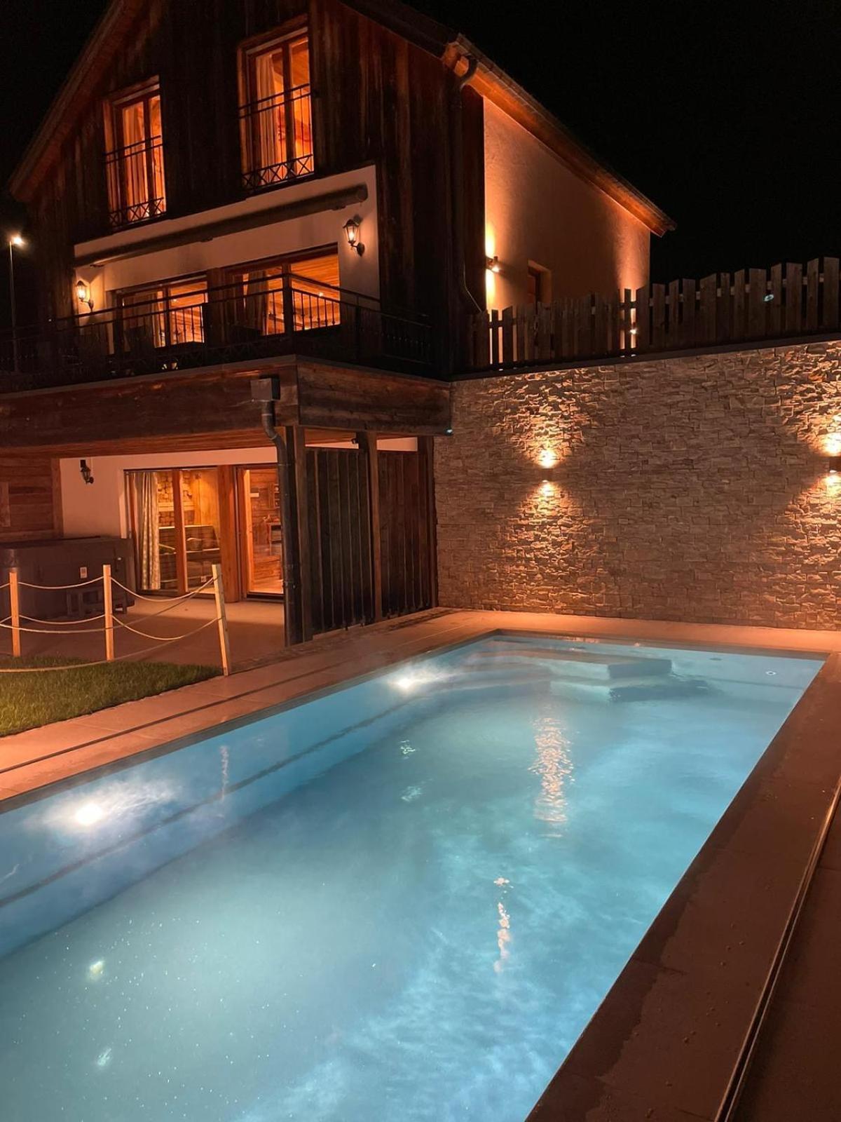 Chalets Petry Spa & Relax Bettel Kültér fotó