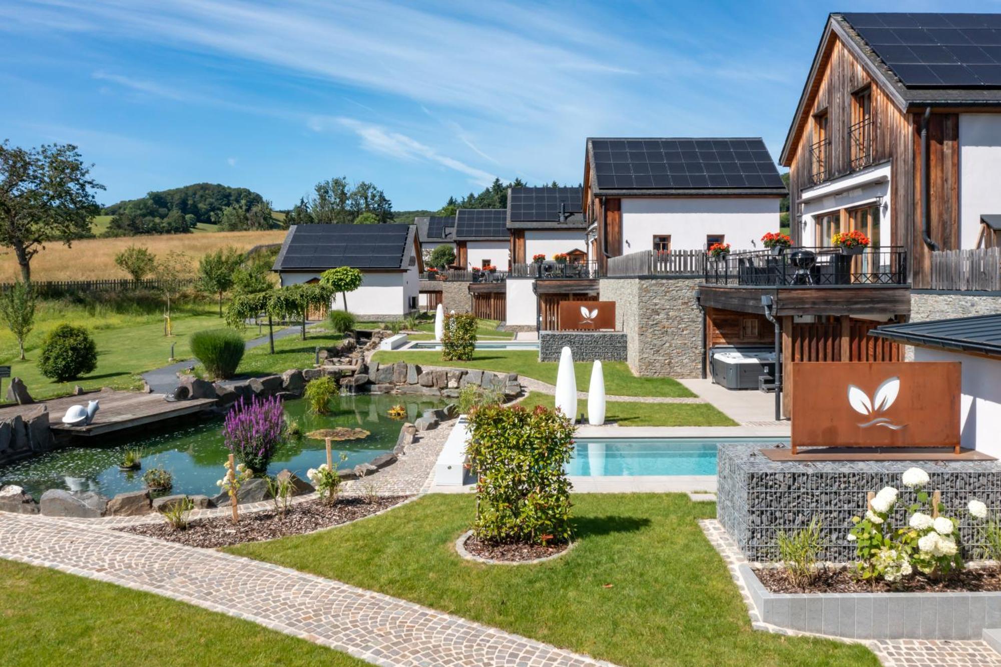 Chalets Petry Spa & Relax Bettel Kültér fotó