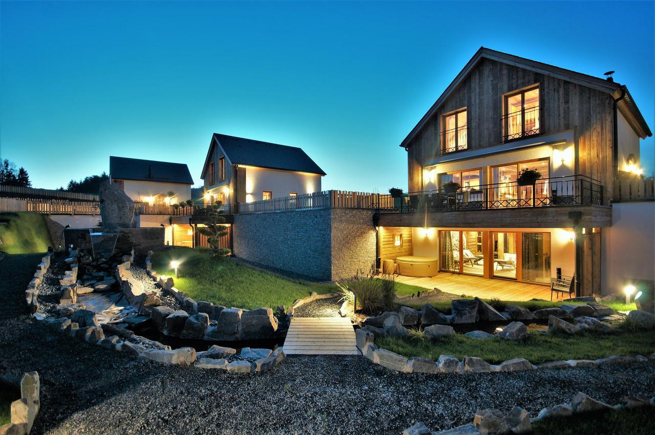 Chalets Petry Spa & Relax Bettel Kültér fotó